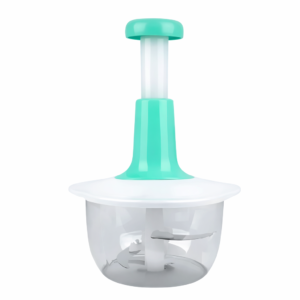 2.0 Hand Push Chopper – 4 Blades for Effortless Chopping