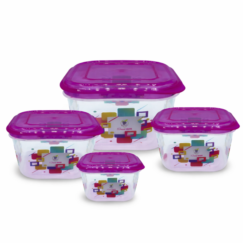 ChatGPT Image Feb 5, 2026, 12_50_48 PM Smart Food Box – Square 4-in-1 Set