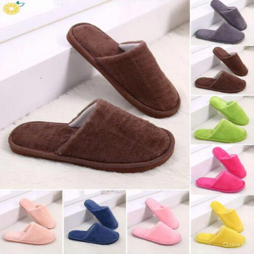 WhatsApp Image 2026-02-05 at 11.21.37 AM Multi-Color Soft Cotton Slippers – Unisex Indoor Spa Comfort