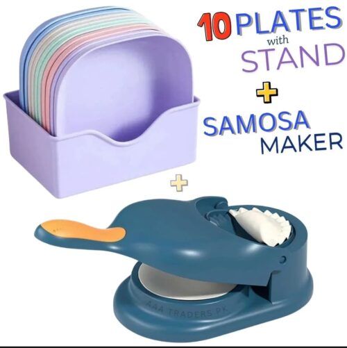 10 Plates with Samosa Maker Set – Ramzan Special Offer 10 Plates with Samosa Maker Set – Ramzan Special Offer